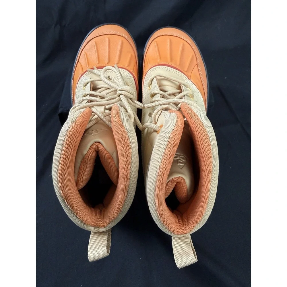 NIKE Kids Woodside 2 High ACG (GS) 'Beige Orange' Boots 524872-201 Youth 7Y
